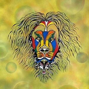 Rick Barrett art online – Lion