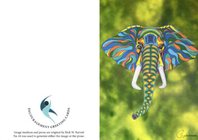 Elephant Card Front
