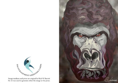 Gorilla Card Front